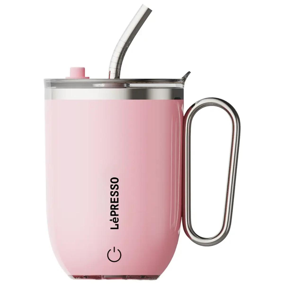 LePresso Sip Spin Magnetic Auto Stirring Mug