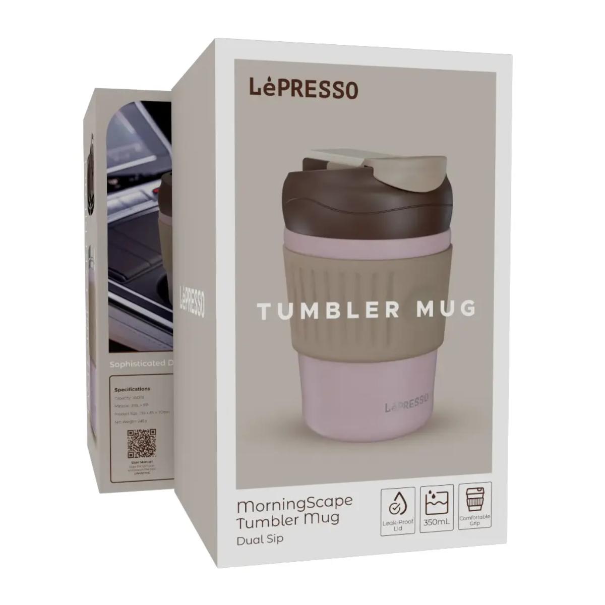 LePresso Tumbler Mug Dual Sip
