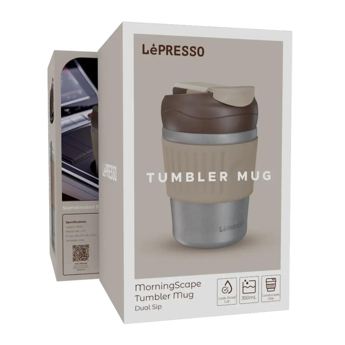 LePresso Tumbler Mug Dual Sip