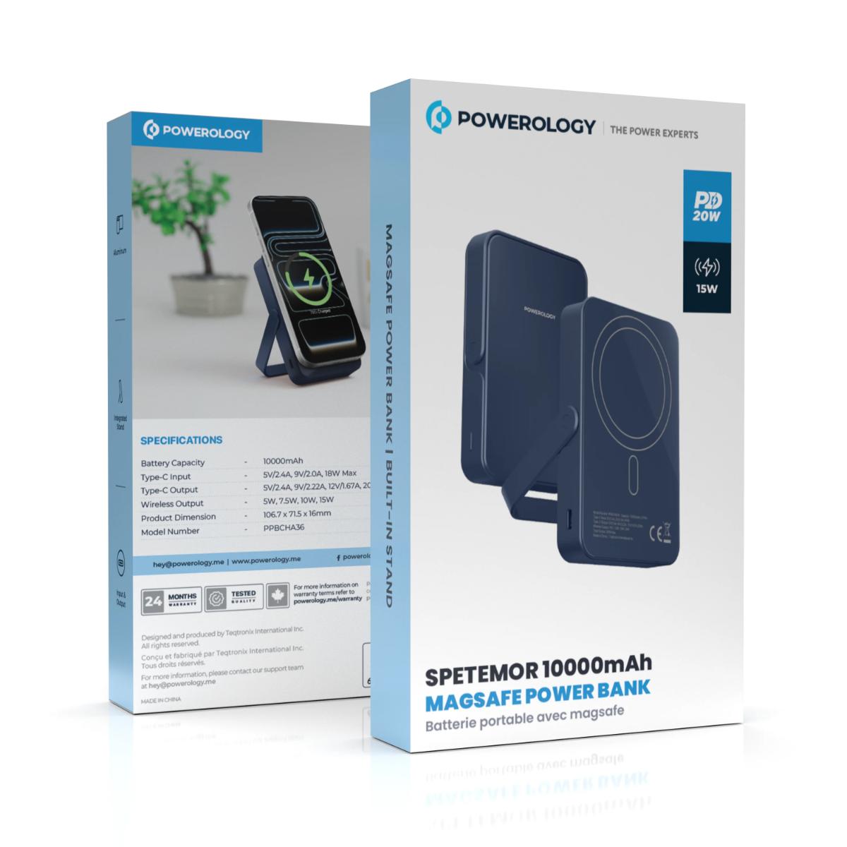 Powerology Spetemor MagSafe Power Bank