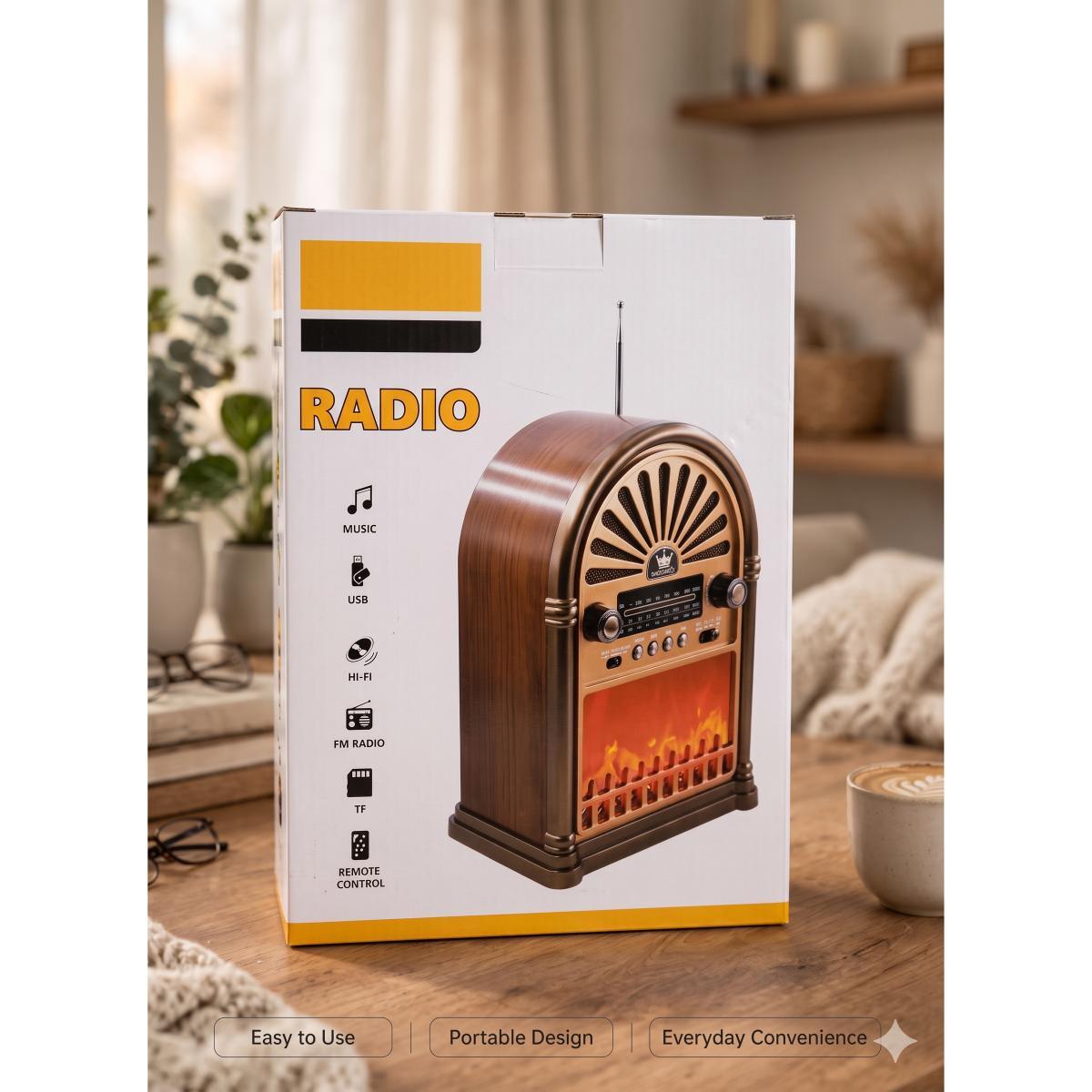 Retro Vintage Style FM Radio