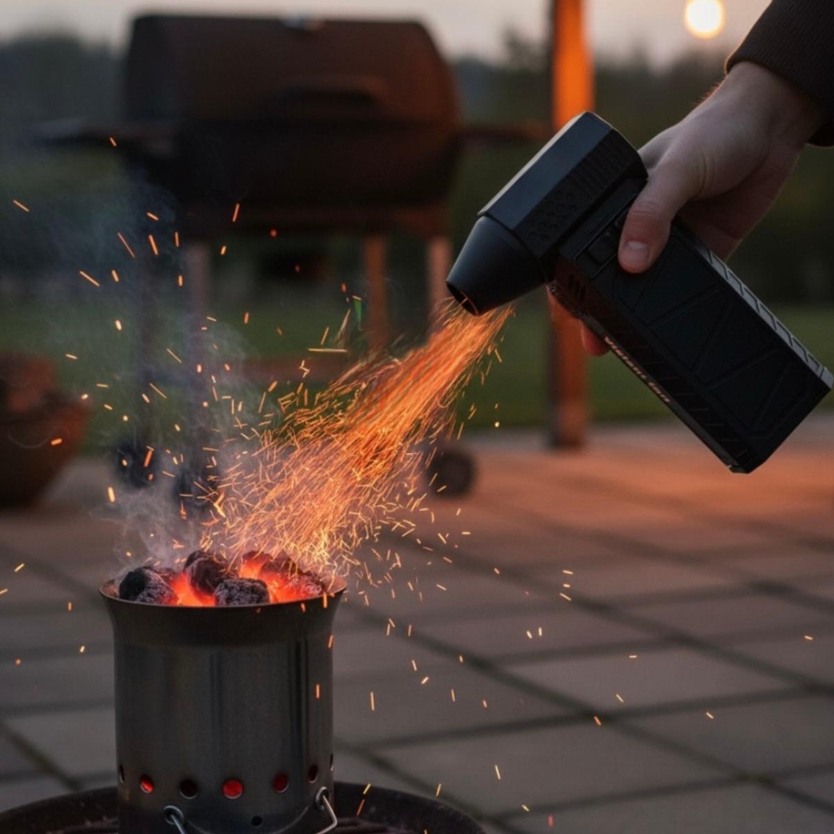 Portable 100W Violent Fan - High-Power Electric Air Blower