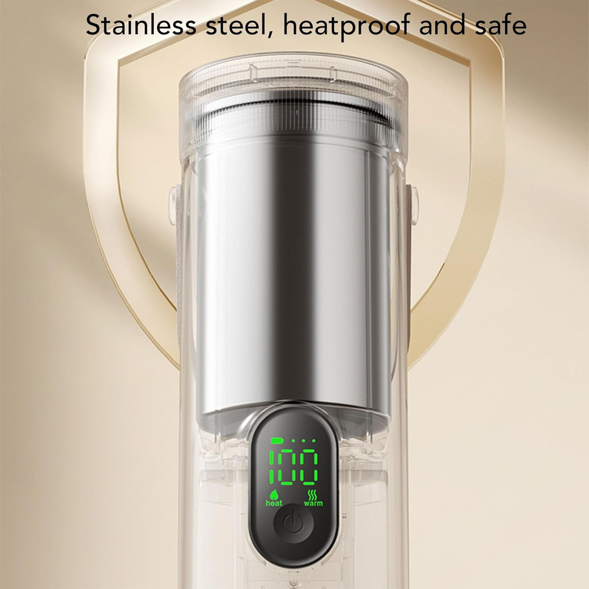 Adjustable Temperature Travel portable Kettle by VVU&CCO
