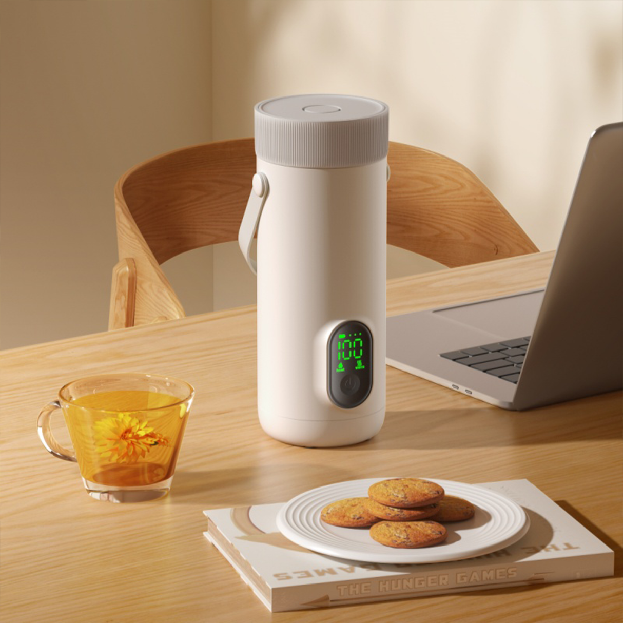 Adjustable Temperature Travel portable Kettle by VVU&CCO