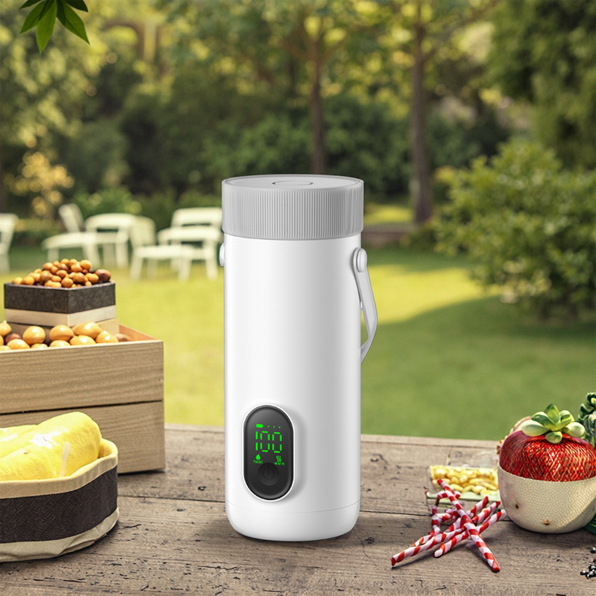Adjustable Temperature Travel portable Kettle by VVU&CCO