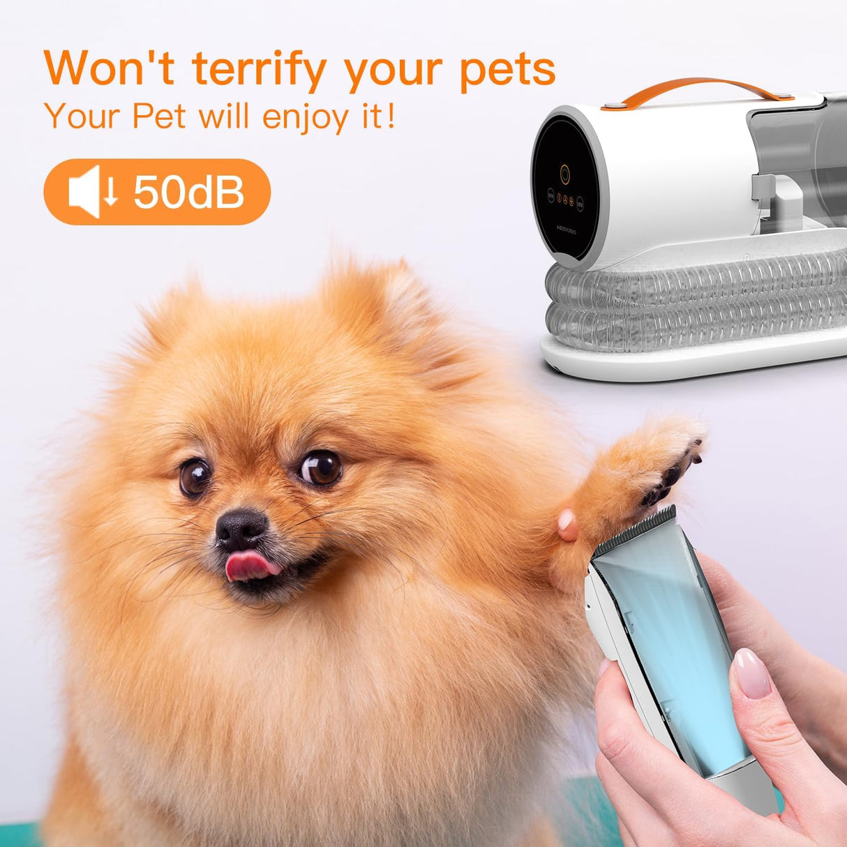 PG100 Pet Grooming Vacuum kit 12000Pa Suction by AIRROBO