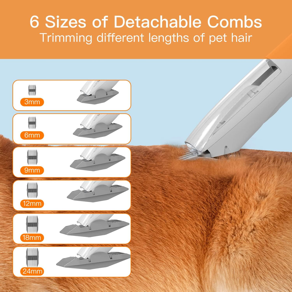 PG100 Pet Grooming Vacuum kit 12000Pa Suction by AIRROBO