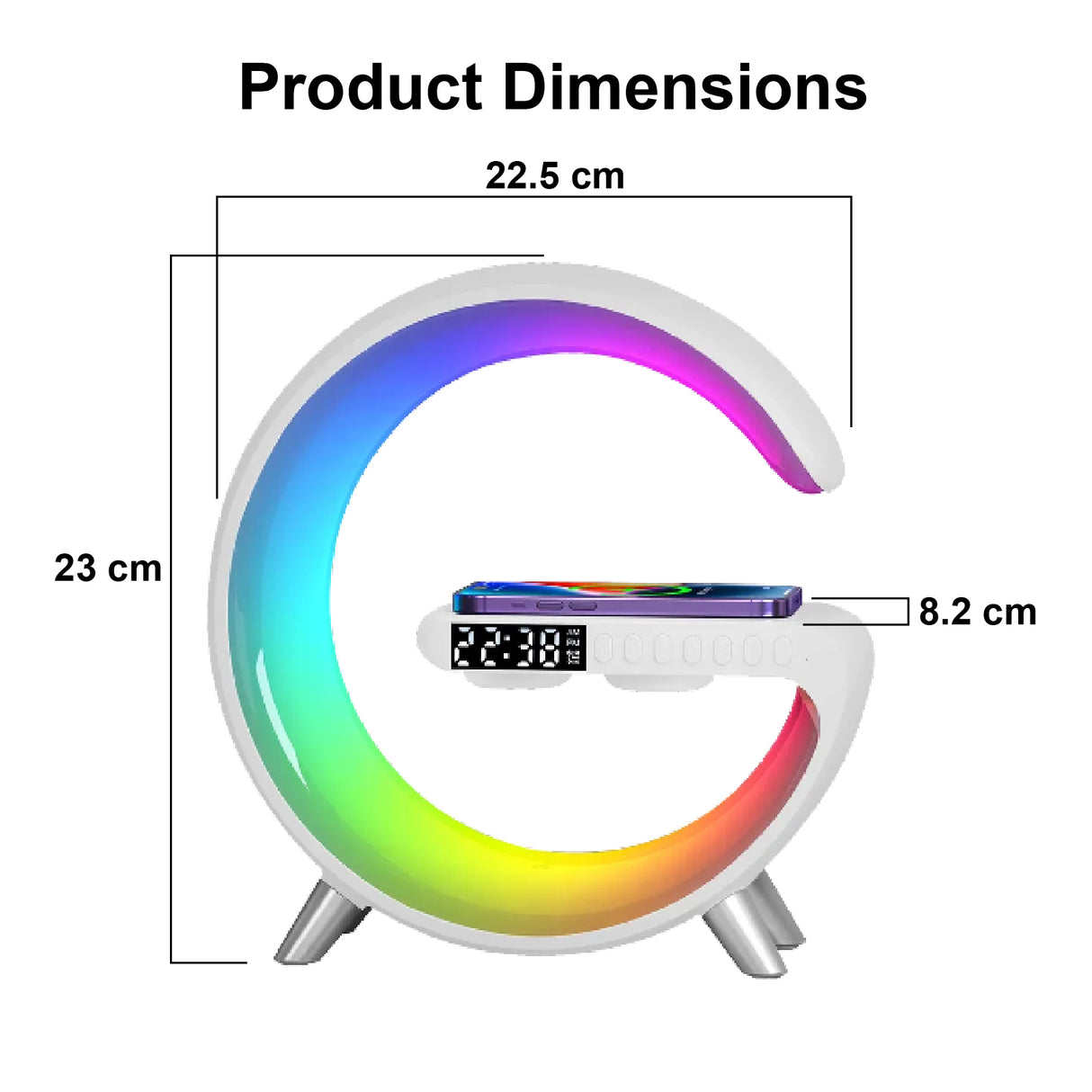 Multifunctional Smart Lamp App Control | Bedside Lamp | Tradeo Shopping