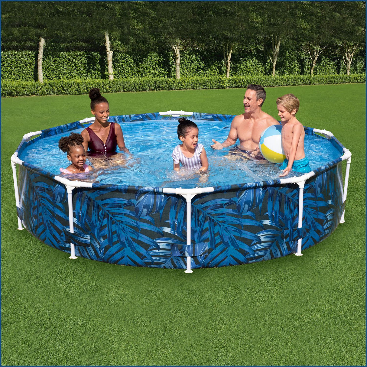 Bestway Steel Pro™ 10FT Round Above-Ground Pool – 305cm x 66cm