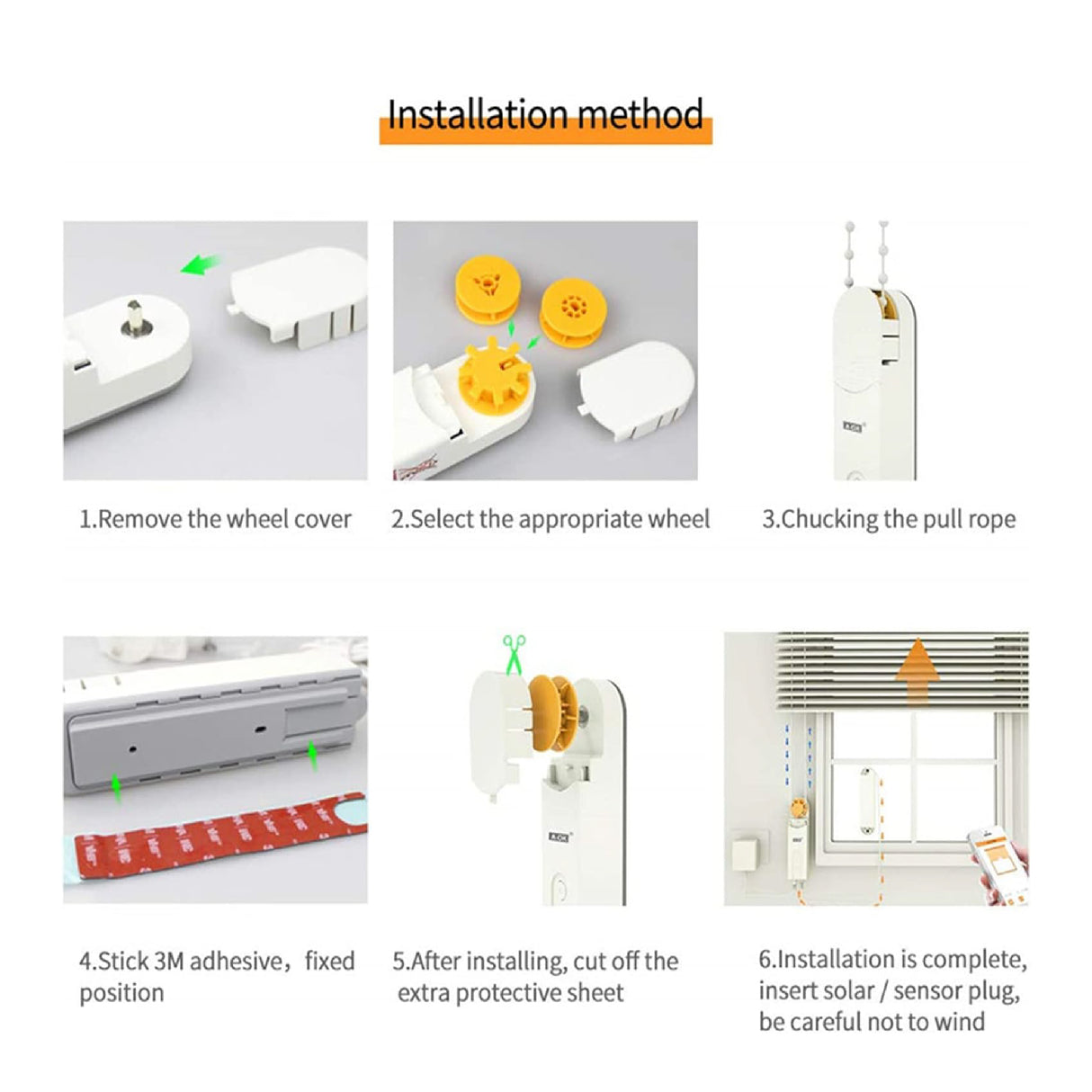 Solar Powered Electric Curtain Motor