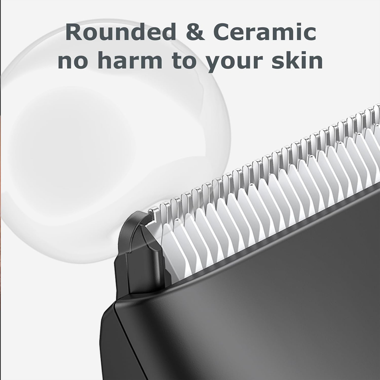 Body Hair Trimmer for Men – Waterproof Electric Groin by ENSSU