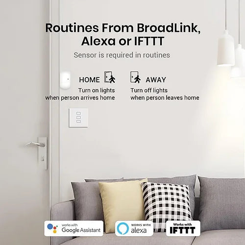 Smart Light Switch TC3 by BroadLink | Smart Switch | Tradeo Shopping