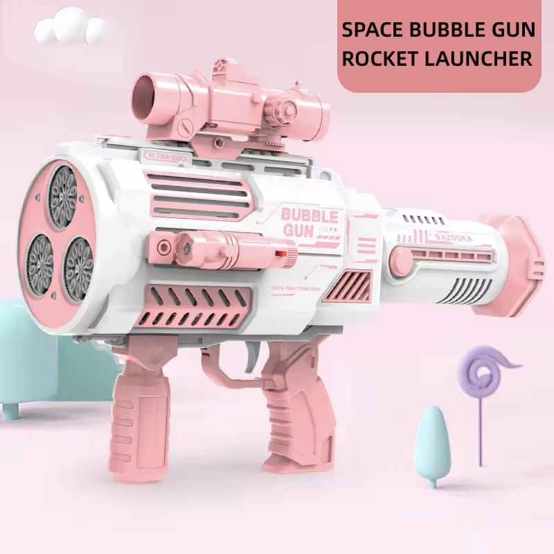 Rocket Launcher Bubble Gun | Kids Bubble Gun | Tradeo Shopping
