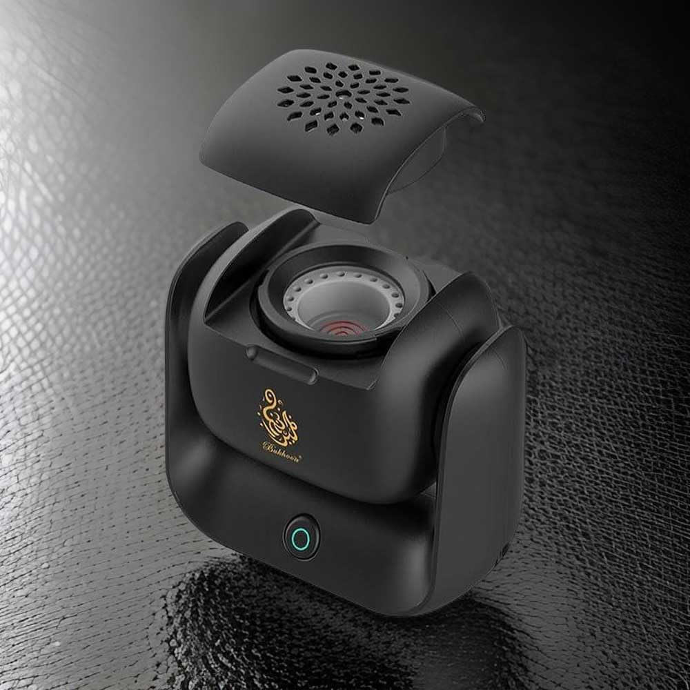Bakhoor Portable Incense Burner – 90° Rotation
