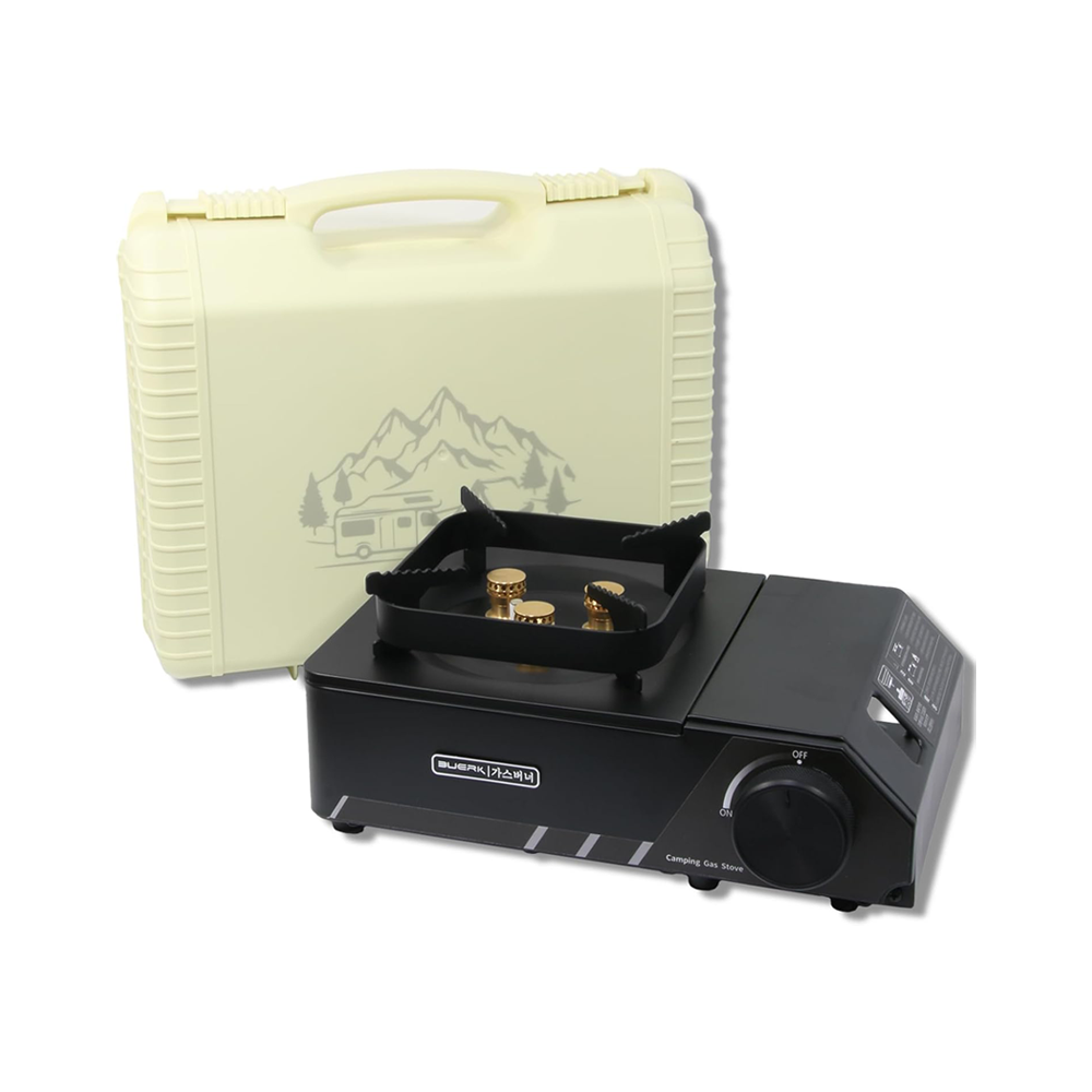 Portable 3 Burners Outdoor Camping Stove by Buerk | Gas Stove | Tradeo Shopping