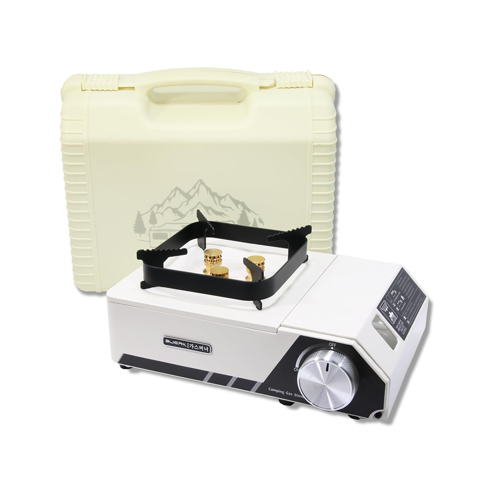Portable 3 Burners Outdoor Camping Stove by Buerk | Gas Stove | Tradeo Shopping
