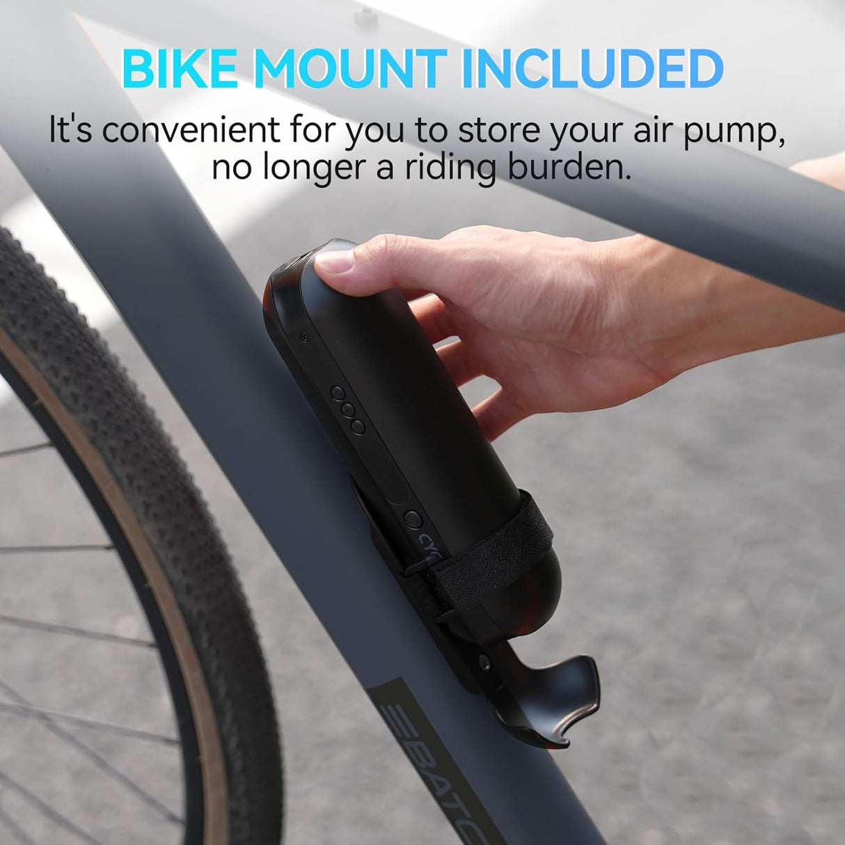 CYCPLUS A2 Pro Portable Bicycle Pump Car Tire Inflator 150 PSI Electric Air Compressor
