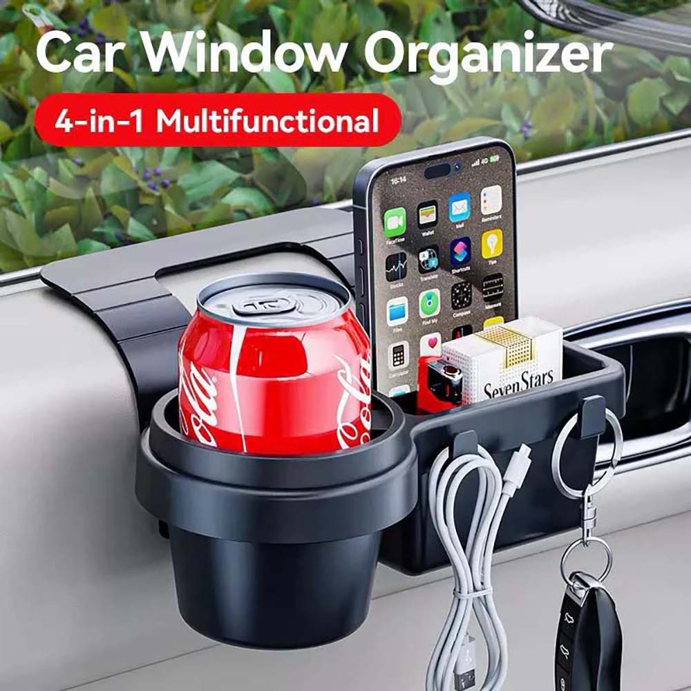 Car Window Multifunctional Storage Tray Organizer