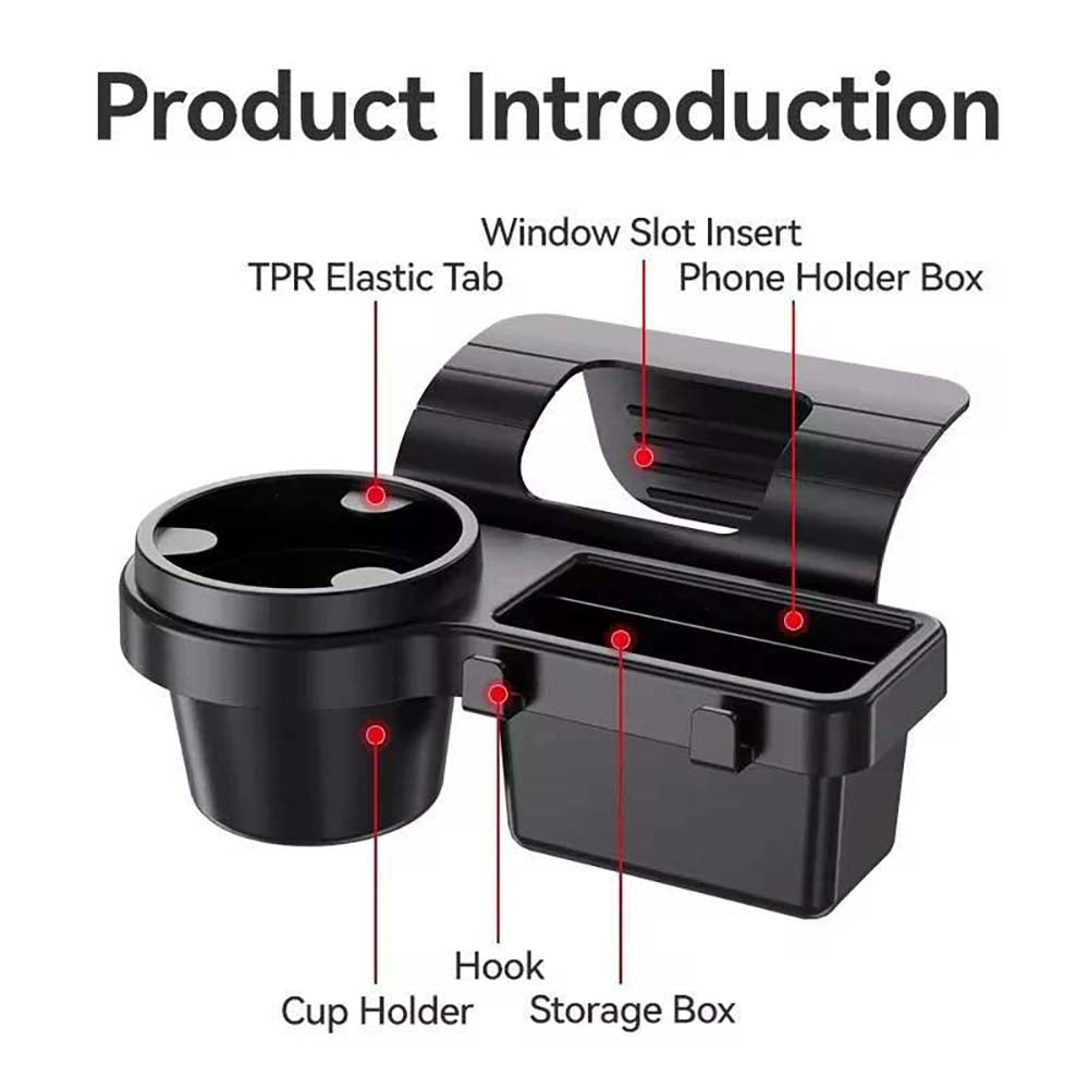 Car Window Multifunctional Storage Tray Organizer