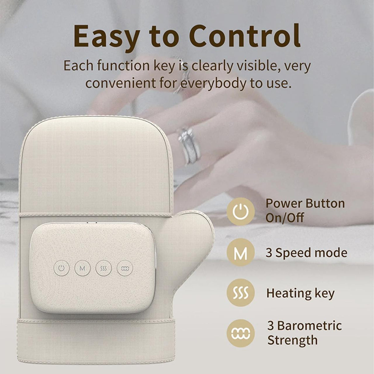 Intelligent Hand Massager 2200mAh