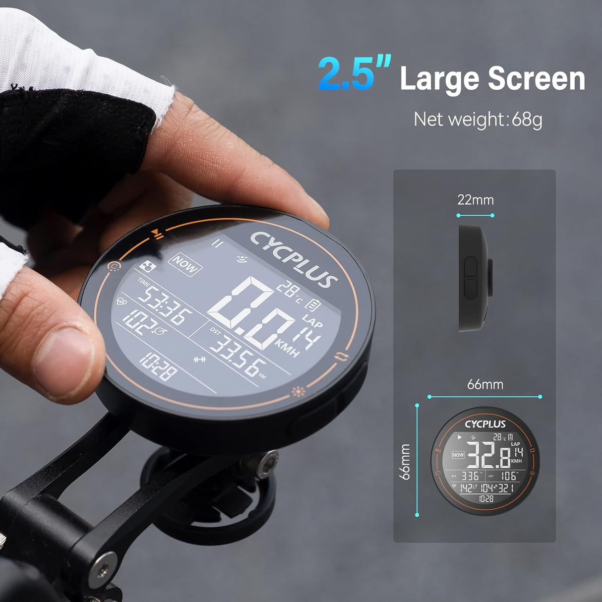 M2 GPS Bike Computer by CYCPLUS