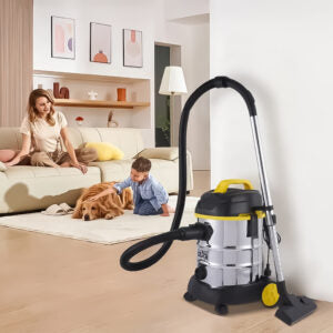 Dry & Wet 1600W Vacuum Cleaner ST-5034 25L Stainless Steel by WINNING STAR
