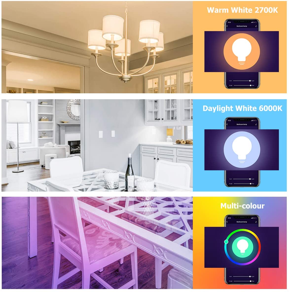 Smart Led Bulb E27 Generic | Smart Light | Tradeo Shopping