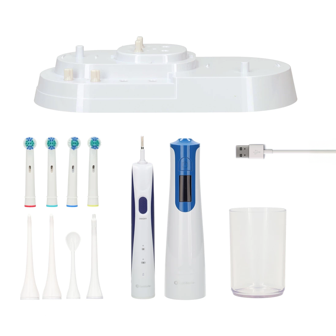 Electric Toothbrush and Water Flosser Kit by Perfect smile