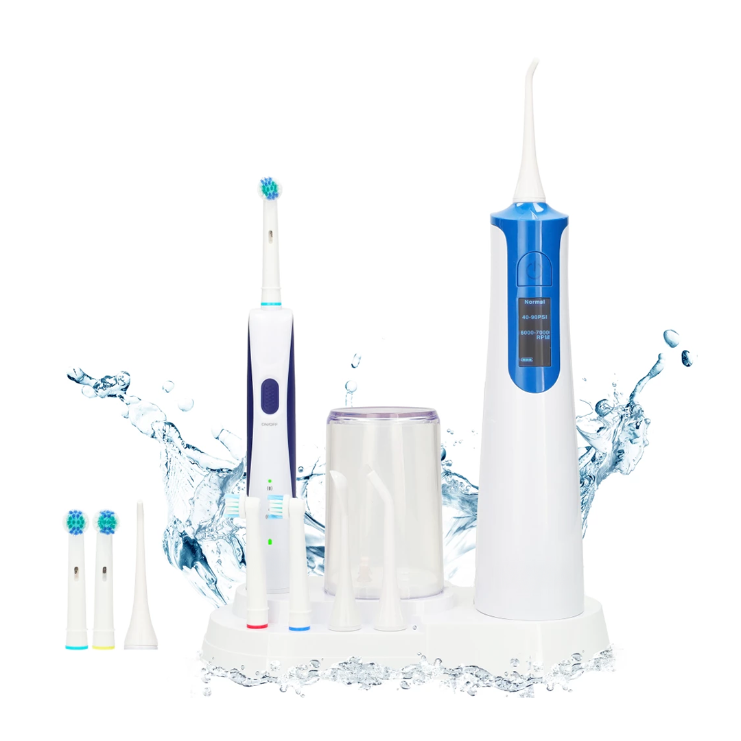 Electric Toothbrush and Water Flosser Kit by Perfect smile