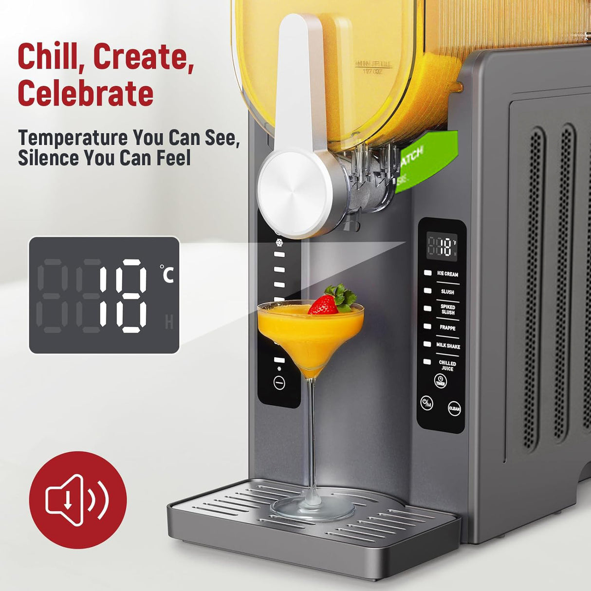 Electric Frozen Dessert & Slushie Maker by DSP