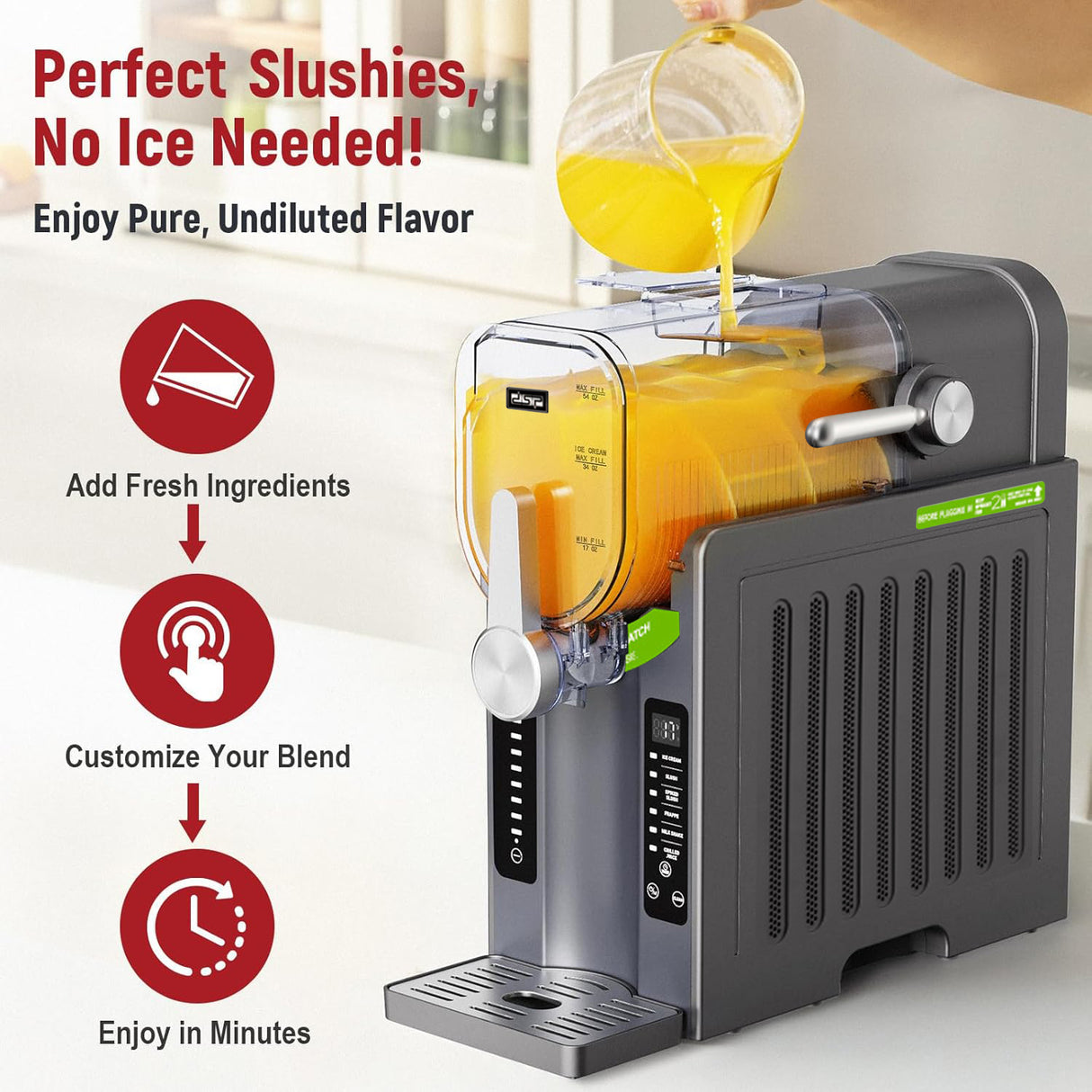 Electric Frozen Dessert & Slushie Maker by DSP