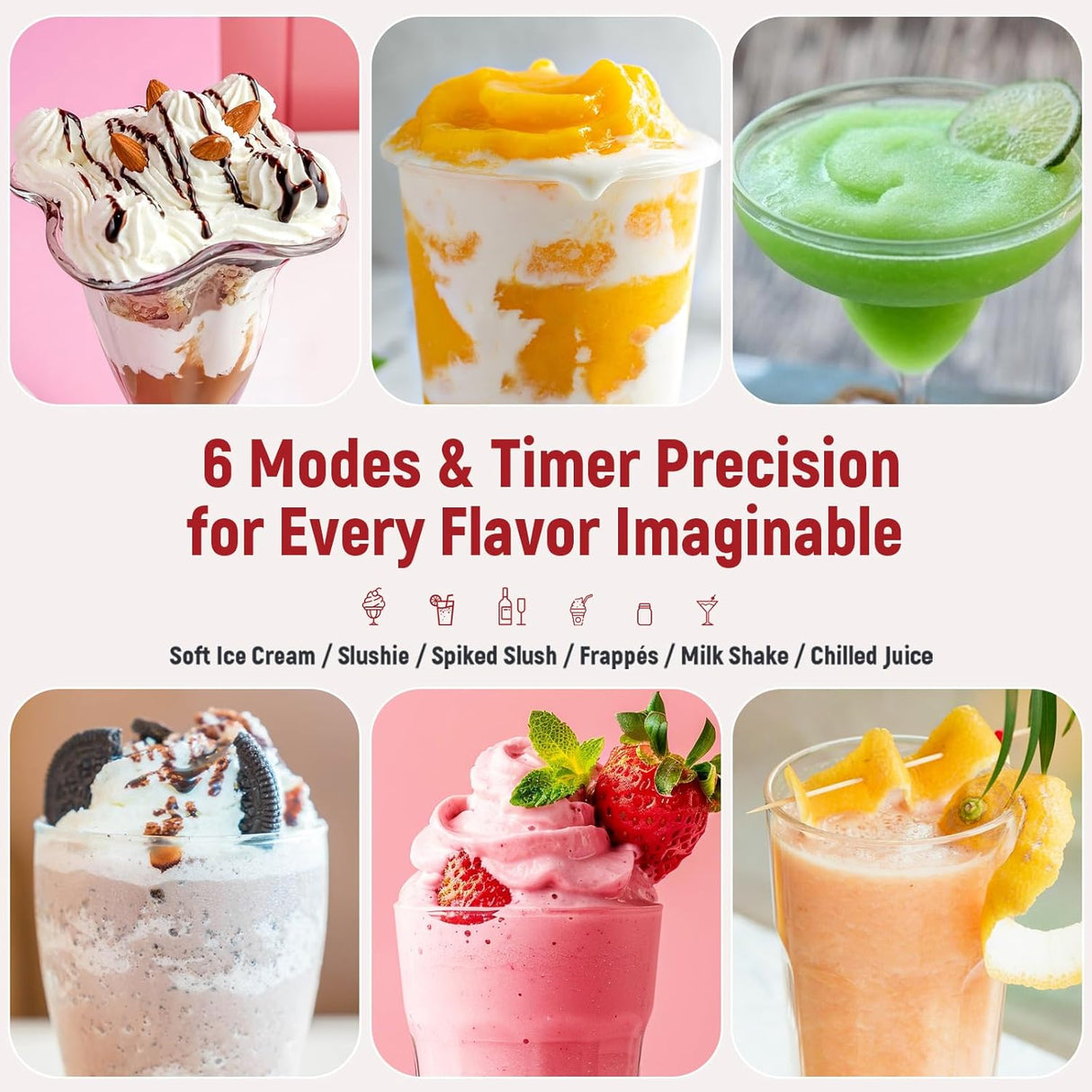 Electric Frozen Dessert & Slushie Maker by DSP