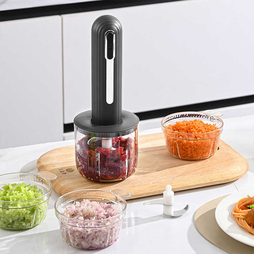 Electric Handy Stick Food Chopper Combo | Food Chopper | Tradeo Shopping