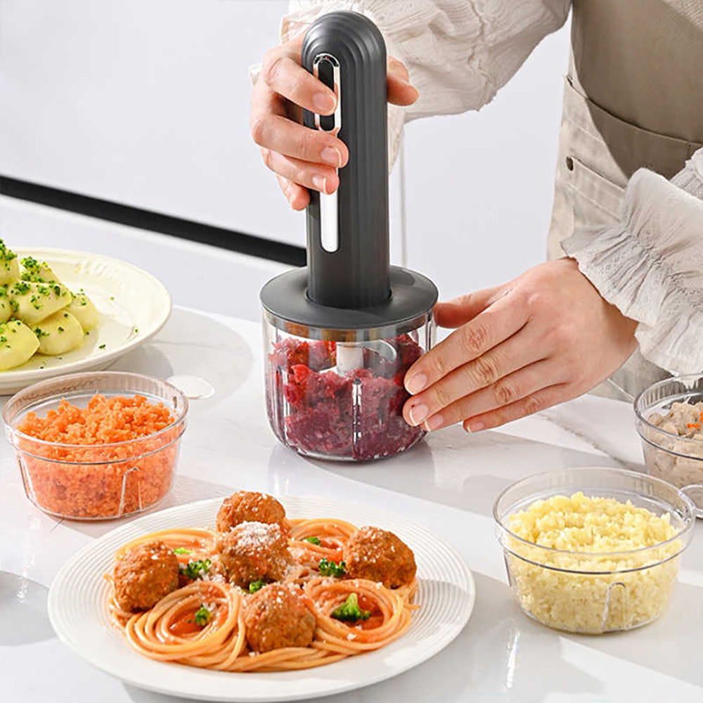 Electric Handy Stick Food Chopper Combo | Food Chopper | Tradeo Shopping
