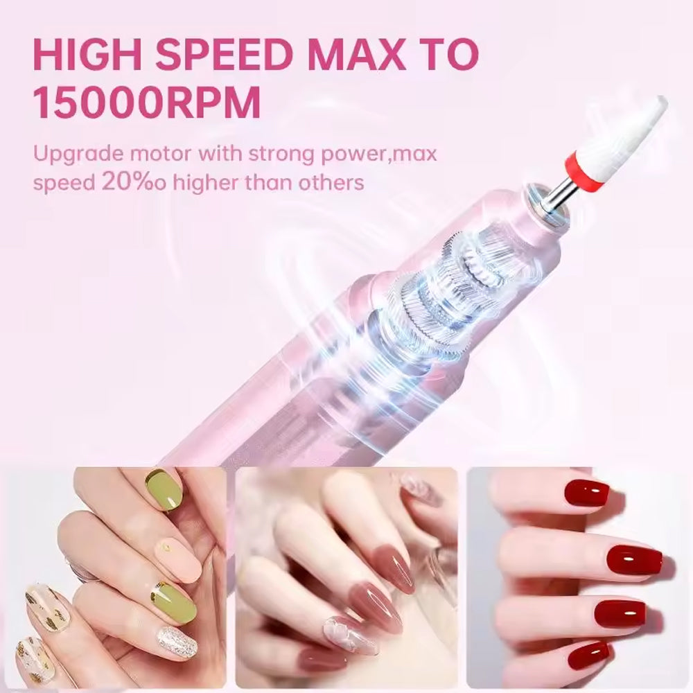 Rechargeable Electric Cordless Nail Drill Professional for Nails