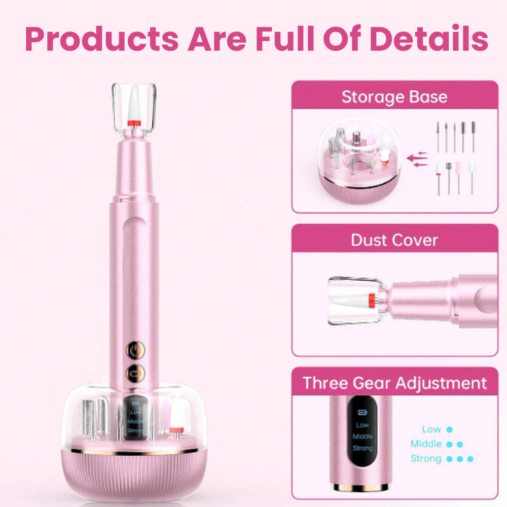 Rechargeable Electric Cordless Nail Drill Professional for Nails