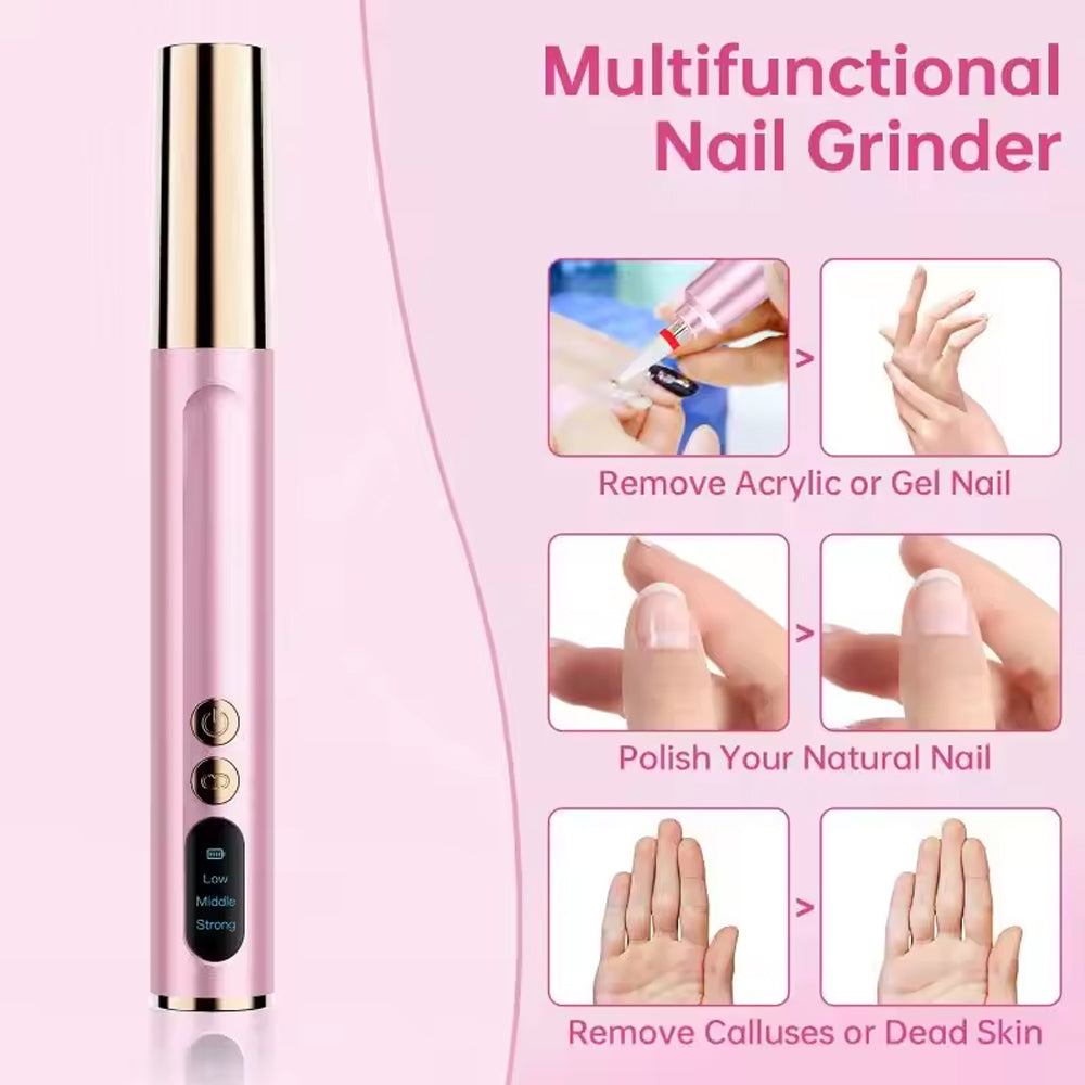 Rechargeable Electric Cordless Nail Drill Professional for Nails