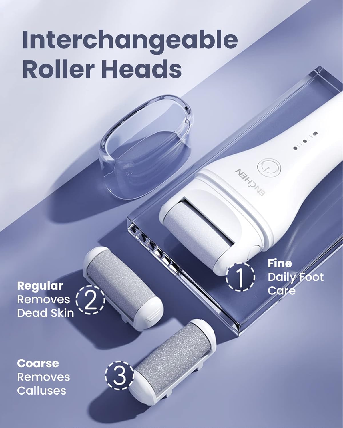 Electric Foot Callus Remover by Enchen Rock