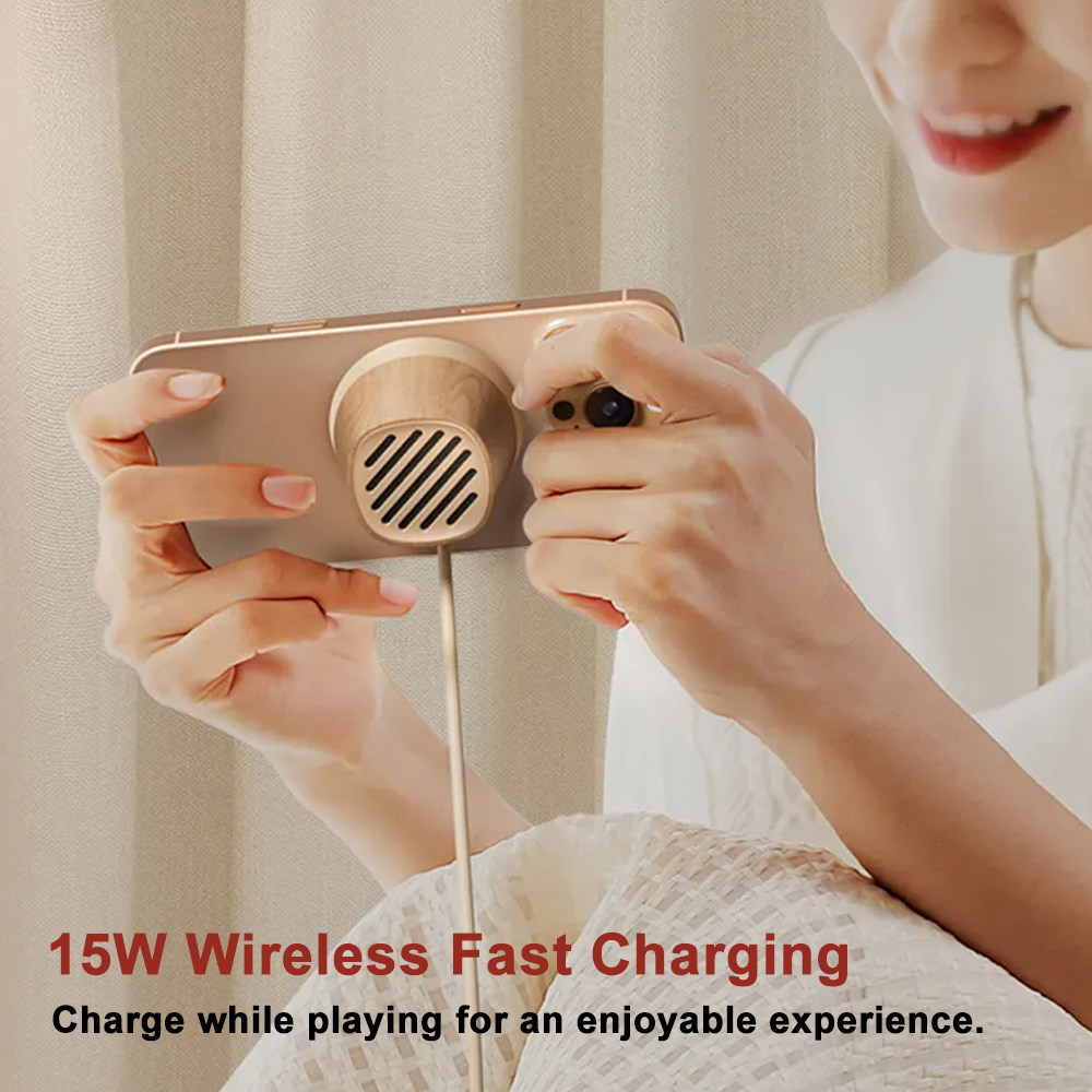 4-in-1 Magnetic MagSafe Charger Speaker K13 by Ezvalo