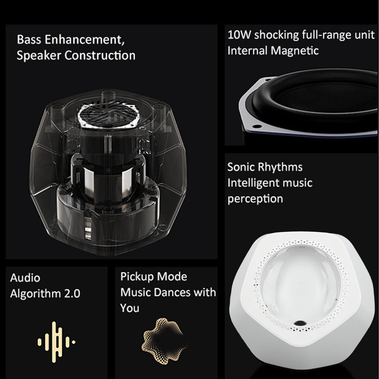 Magnetic Ferro fluid Bluetooth Speaker by FREKVENS | Speaker | Tradeo Shopping