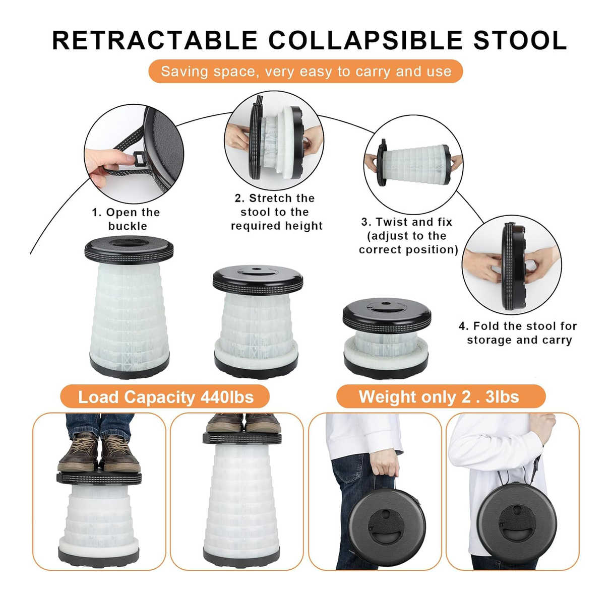 Outdoor Foldable Table and 2 Stools Set | Outdoor Table | Tradeo Shopping