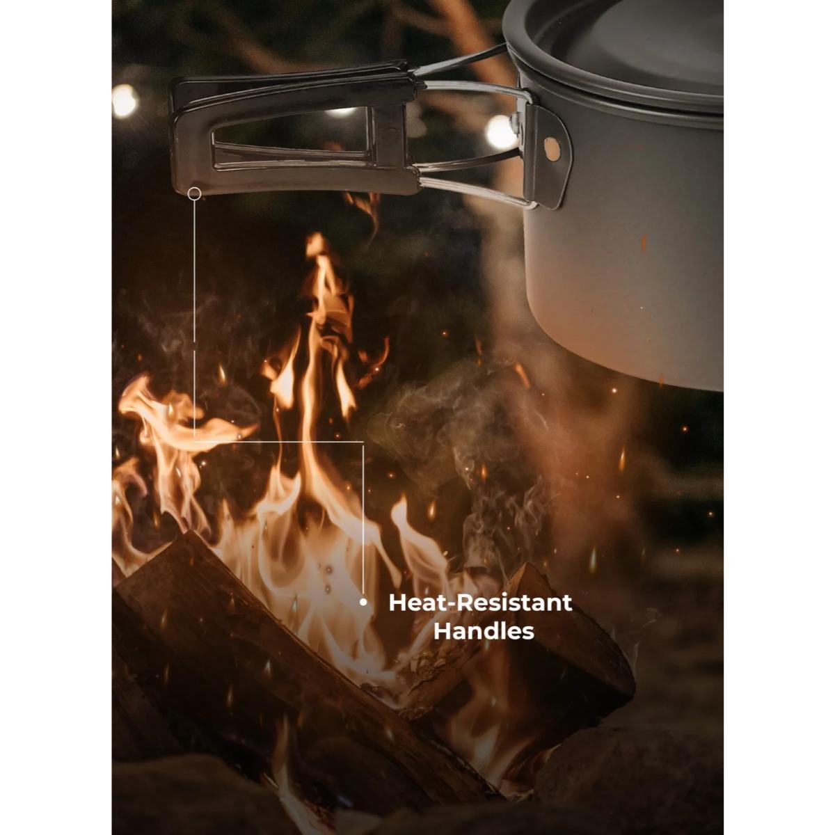 Green Lion 10 IN 1 Camping Cookware