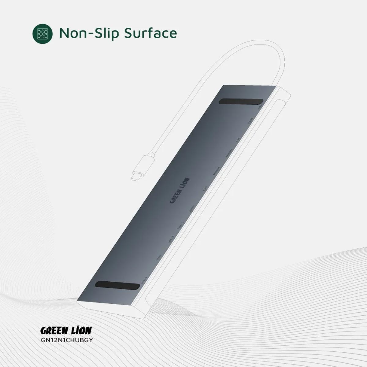 Green Lion 12-in-1 USB-C Docking Station
