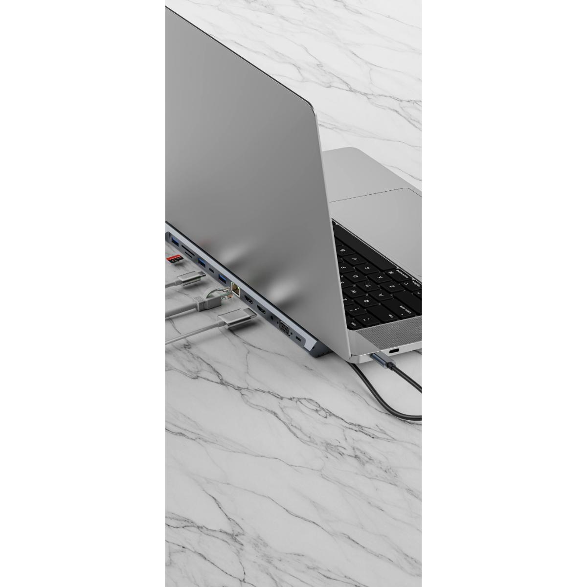 Green Lion 12-in-1 USB-C Docking Station