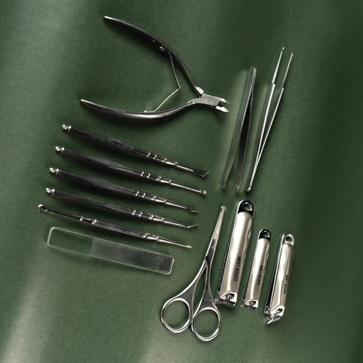 Green Lion 13 in 1 Manicure Kit