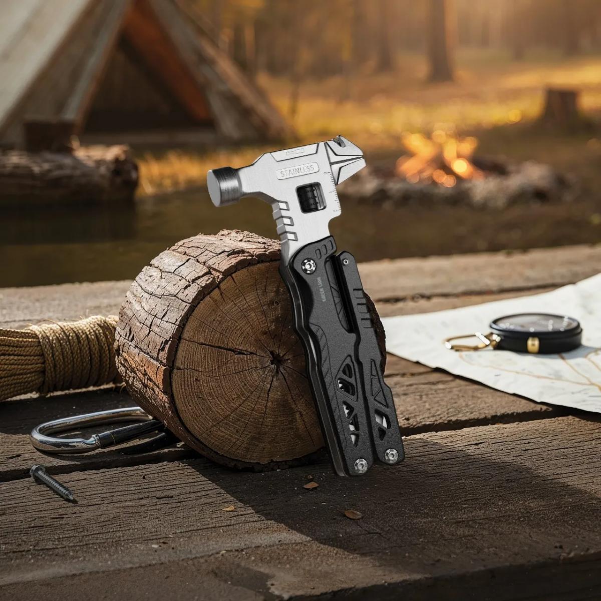 Green Lion 18 in 1 Multi-Tool Hammer