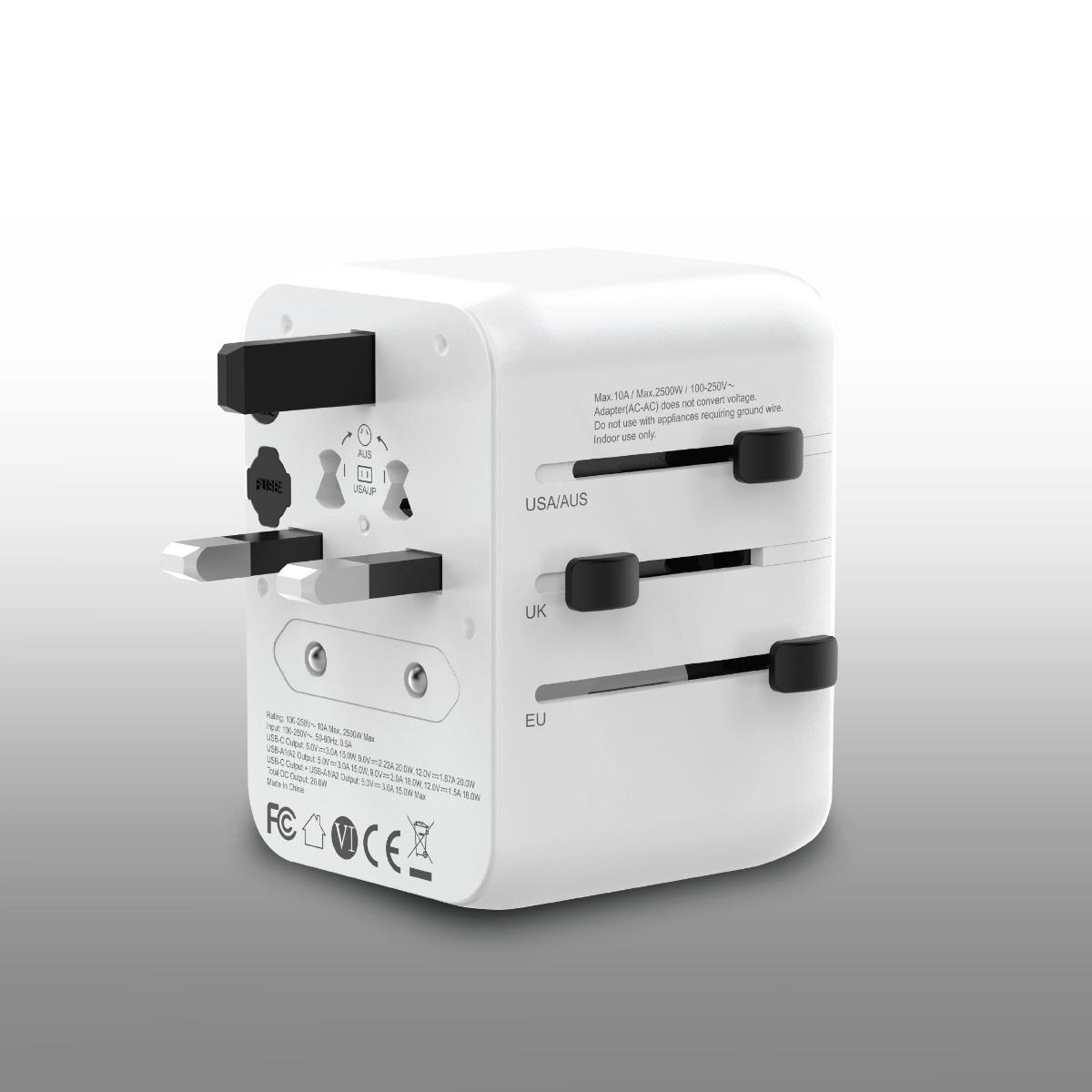 Green Lion 20W PD Universal Travel Adapter
