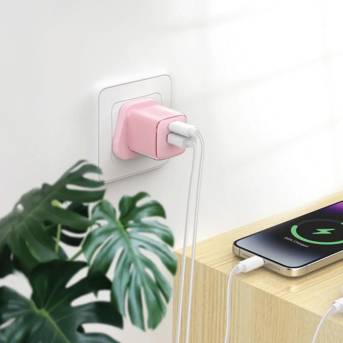 Green Lion  20W GaN Dual-Port Wall Charger