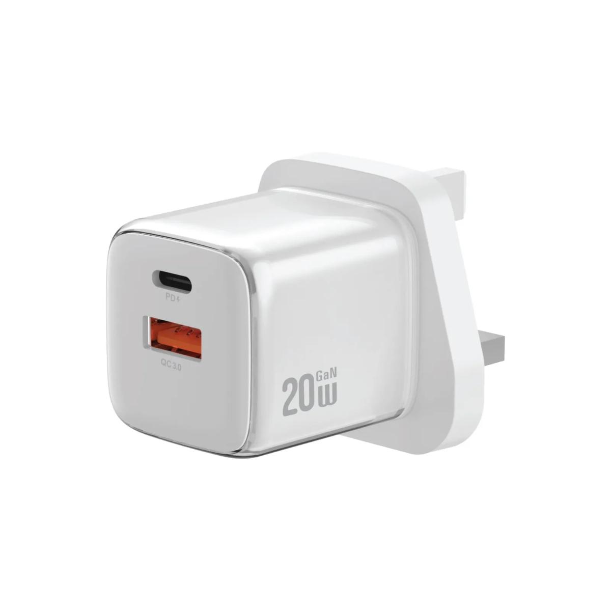 Green Lion  20W GaN Dual-Port Wall Charger