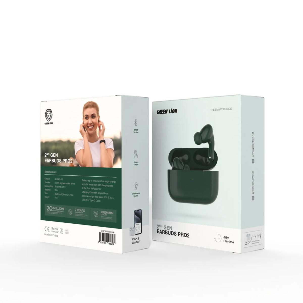 Green Lion Earbuds Pro 2